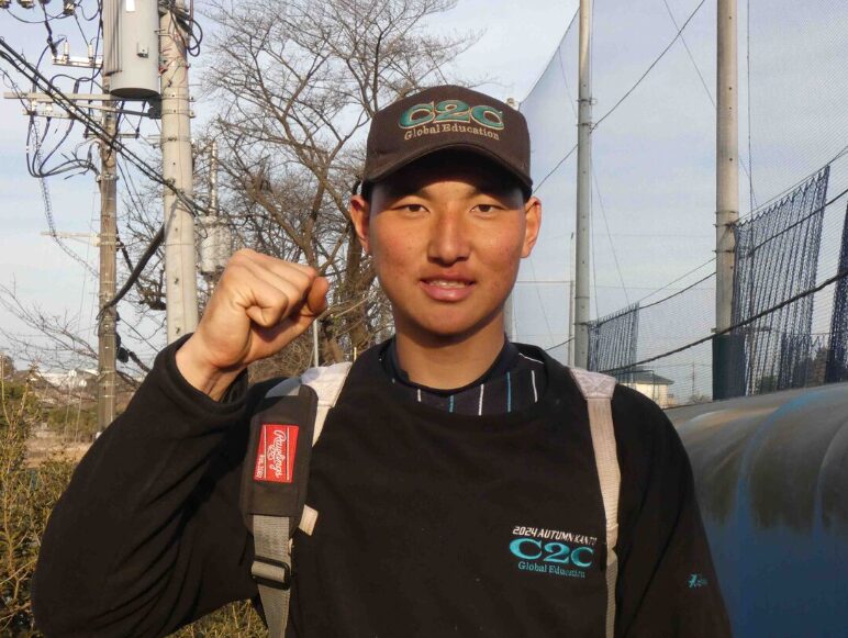 菰田陽生投手